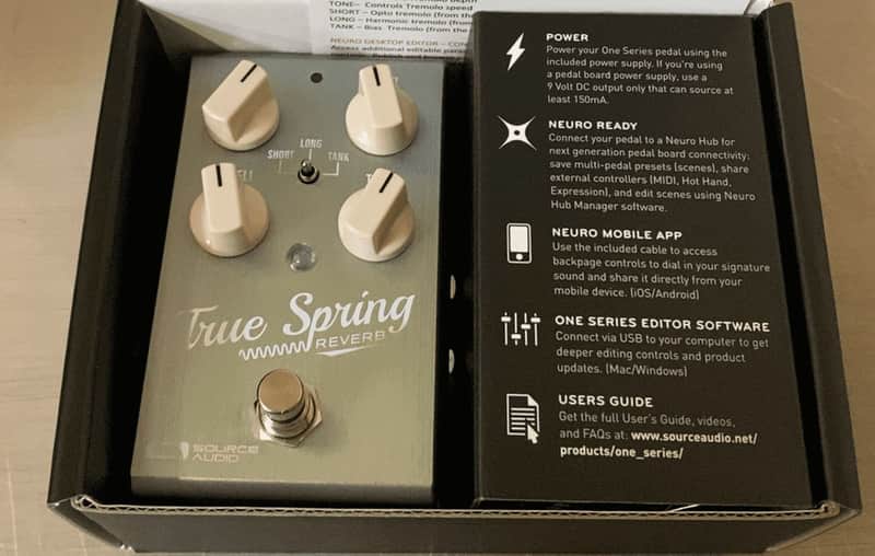 Source Audio True Spring Reverb Pedal image 1