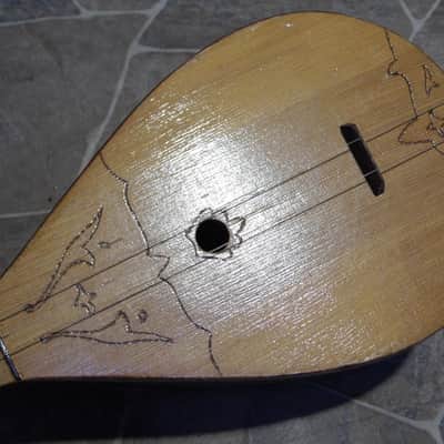 vintage Uzbek 2string muleberry dotar dutar dutor central Asia plucked folk instrument image 14