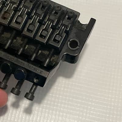 1990's Japan Ibanez RG Series Black Original Edge Floyd Rose Tremolo Bridge Vibrato image 13
