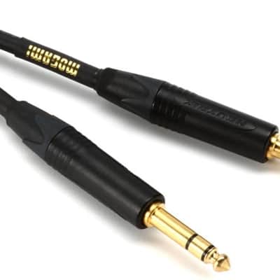 Mogami GOLD TRS-TRS-20 Balanced 1/4-inch TRS Male to 1/4-inch TRS Male Patch Cable - 20 foot image 2
