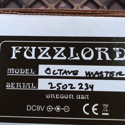 Fuzzlord Effects -OCTAVE MASTER- #2502234 Authorized dealer image 2