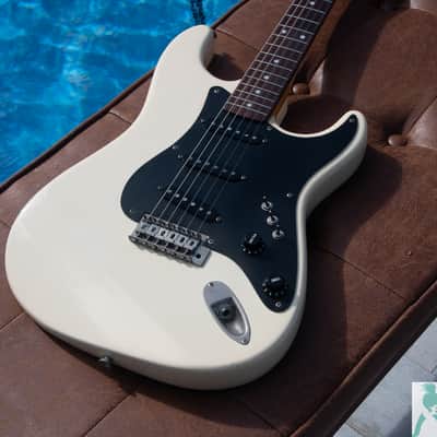 Classic 1979 Greco SE600J - Jeff Beck S-Style - Super Sound Brazen Professional Picker - Made in Japan (Fuji-Gen) - White - Pro Set Up! (Perfect Frets/Action/Intonation) image 13