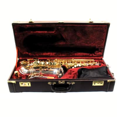 Jupiter JAS-869 25th Year Anniversary Alto Saxophone, Silver Body