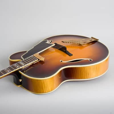 D'Aquisto  New Yorker Delux Arch Top Acoustic Guitar (1967), ser. #1017, original black hard shell case. image 7