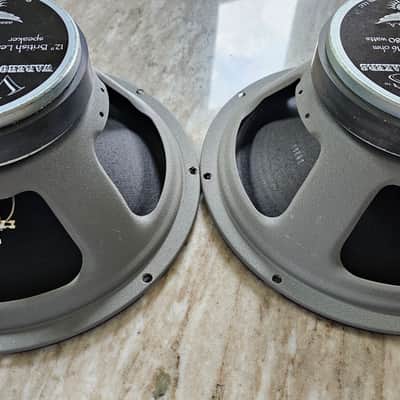 Warehouse Guitar Speakers WGS British Lead 80 16ohm 80 watt speakers ( Pair) 2017 - Grey image 2