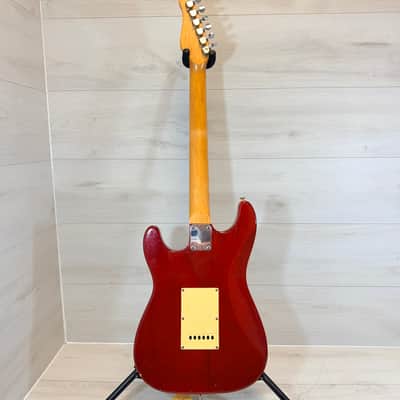 Crestwood Strat-Style Electric Guitar – Red Finish image 12