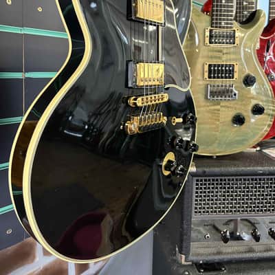 Gibson BB King "Lucille" Ebony 1991 Semi-Hollow Electric Guitar image 3