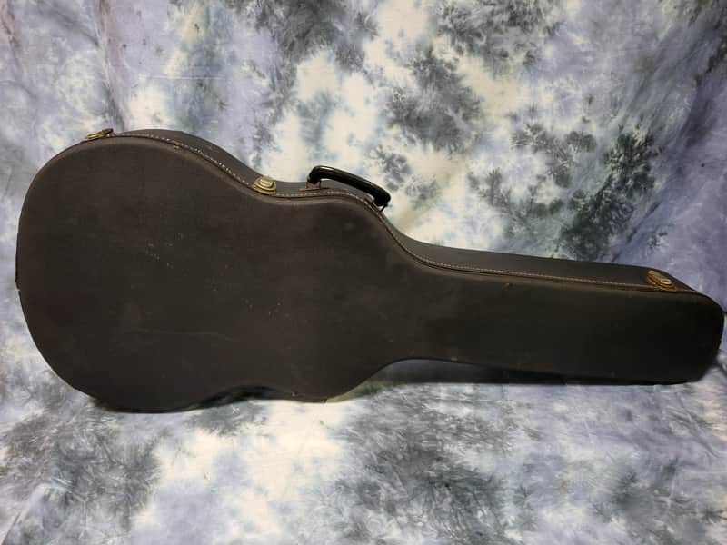 Vintage RARE 1970's Gibson Purple Black Hard Shell Guitar Case LGO LG1 LG2Others image 1