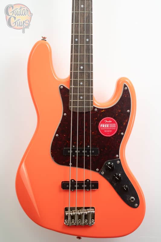 Squier Classic Vibe 60s Jazz Bass Tahitian Coral image 1