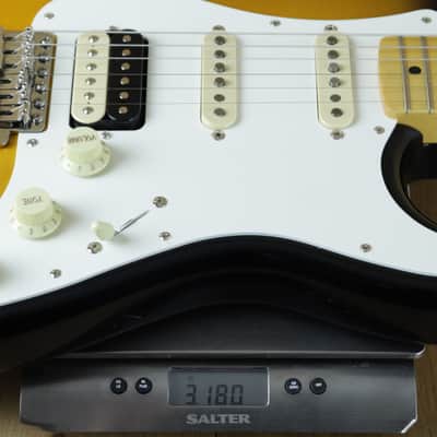 Fender JV Modified 50 Strat HSS Maple 2 Color Sunburst JV001914 image 3