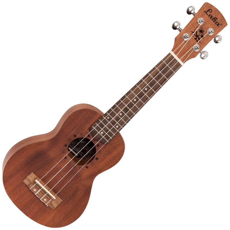 Laka Laka Series Ukulele & Carry Bag ~ Soprano Mahogany