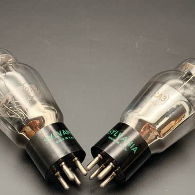 Sylvania 2A3 Vacuum Tubes – Tested 94.3% Matched Vintage USA Hi-Fi Pair image 5