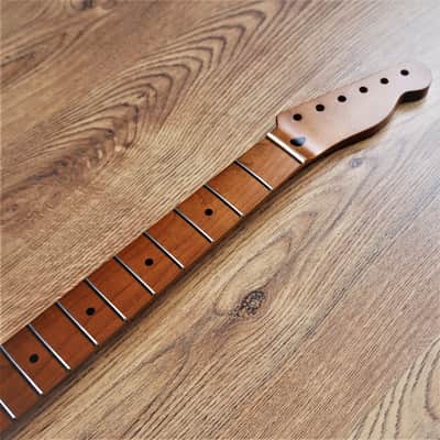 Telecaster Roasted Maple Vintage Guitar Neck Nitro Satin 21 Fret image 11