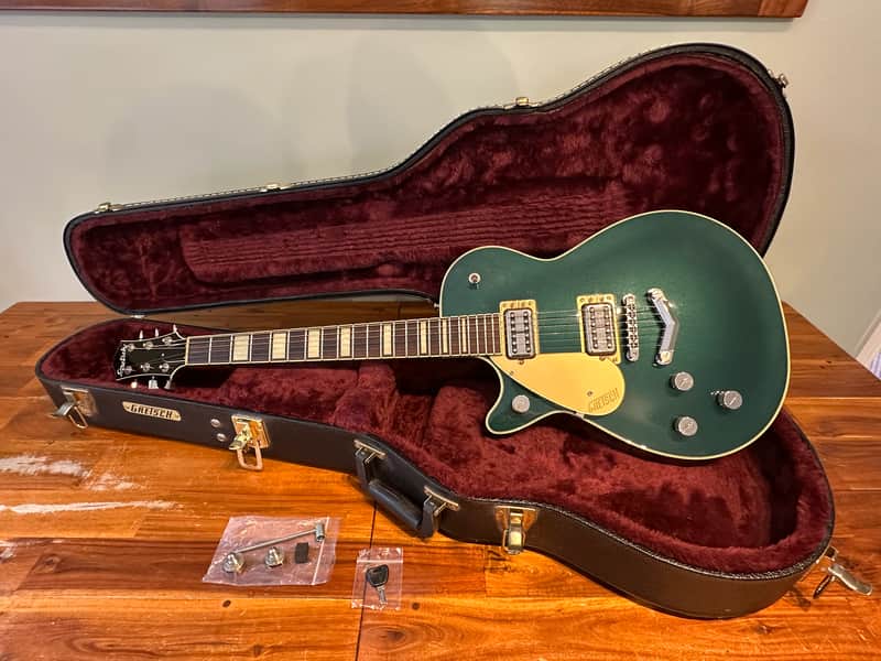 Gretsch G6228LH Players Edition Jet BT Left-Handed with V-Stoptail - Cadillac Green image 1