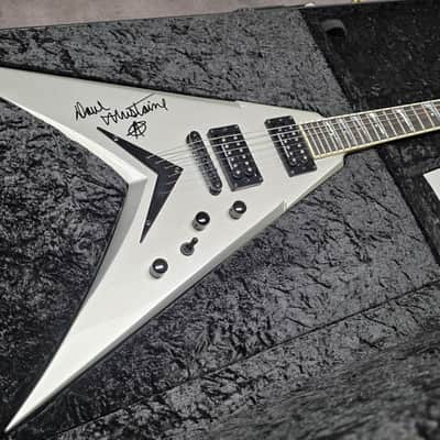Dean Dave Mustaine King V VMNT Signature USA Custom Shop Flying V NAMM American Pre-Production Prototype 2006 PRE-GIBSON Megadeth Korina Signature Guitar Artist Owned by DAVE MUSTAINE Master Built Masterbuilt by Dean Zelinsky ESP DV8 Lawsuit image 15