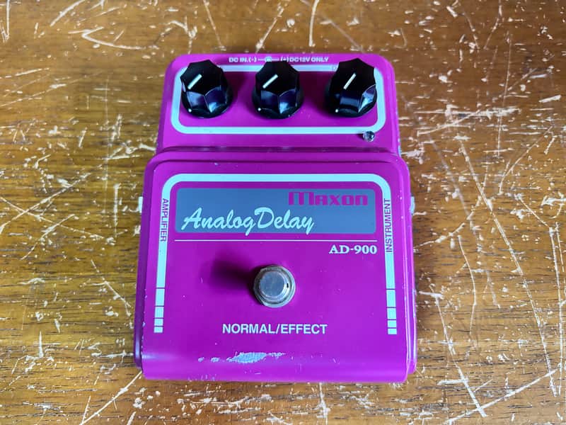 Maxon AD-900 Analog Delay Rare early model!! 2 x MN3005 w/ power
