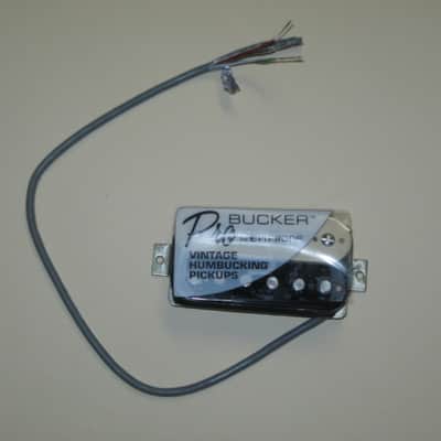 ONE new old stock very near A+ Epiphone ACPNHZCN-4 Alnico Classic Pro NECK, ZEBRA Humbucker, 7.75k Alnico V, solder connect, 4 conductor +screws, springs & wiring diagram (2023) part of Epiphone's Pro Series Line of Humbuckers (which is called ProBUCKER) image 9