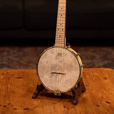 Ortega OUBJE90-MA-L Banjolele Series Maple Body & Neck 4-String Concert Banjolele w/Gig Bag & Pickup For Left Hand Player image 10