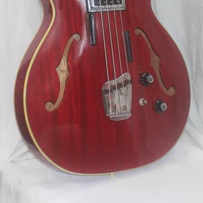 Guild Starfire bass 1967 - red image 3