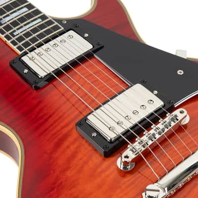 Used Gibson Custom 1968 Les Paul Custom Figured - Fire Mist Gloss image 8