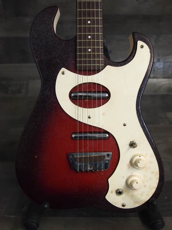 Silvertone Danelectro Sears 1965 Sunburst with amp. image 1