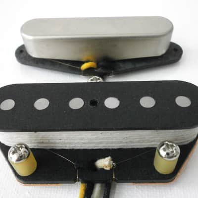 Telecaster HOT ROD A5 Pickups SET Vintage Tele Guitar Nocaster Broadcaster Bridge & Neck Q image 4
