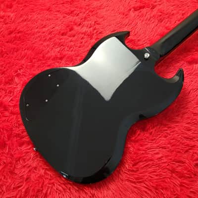 History SH-SG 2010 SG Standard Black - Heritage Wood - Original Hard Shell Case - Made By Fujigen in Japan MIJ image 11