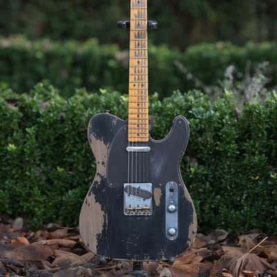 Fender Custom Shop Masterbuilt Austin Macnutt '52 Telecaster - Heavy Relic - Black image 14