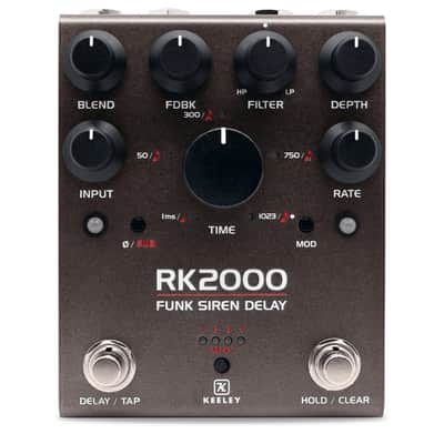 Keeley RK2000 Funk Siren Delay Guitar Effect Pedal