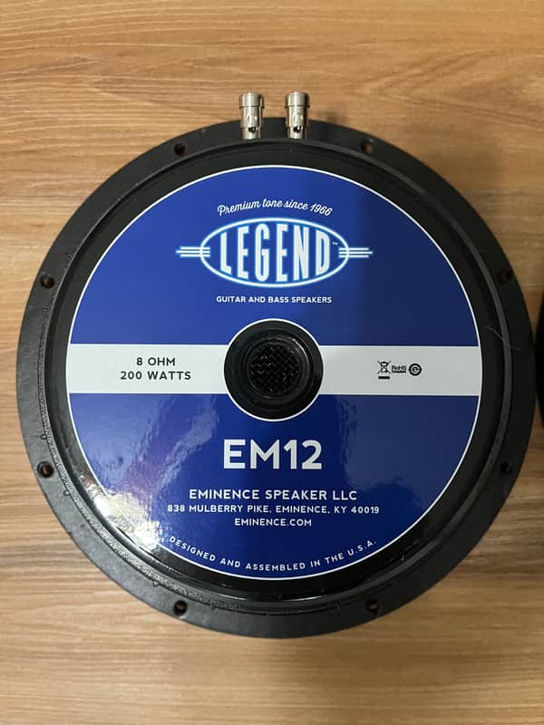 Eminence EM12 12" 200w 8 Ohm Guitar Speaker image 1