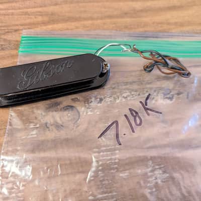 Gibson SB-300 SB-400 Bass Guitar Black Embossed Pickup Vintage 1973 7.18K image 3
