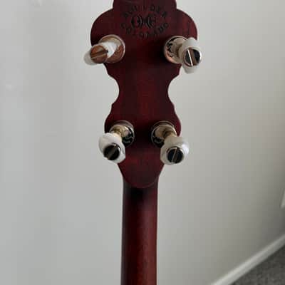 1999 Ome Minstrel Jubilee 12” Open-Back Banjo -Mint- Original Case image 5