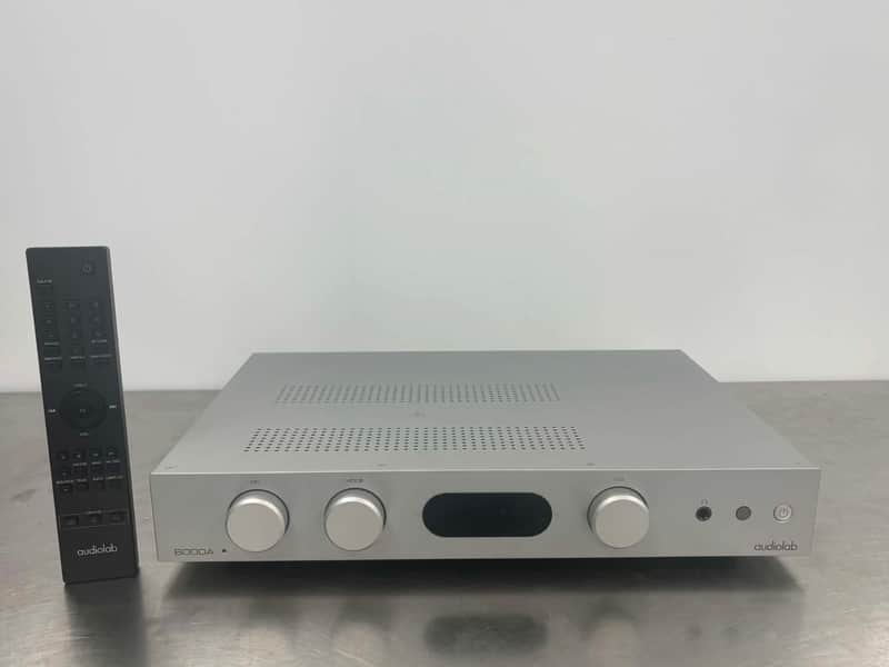 Audiolab 6000A 100-Watt Integrated Amplifier 2018 - Present - Black image 1