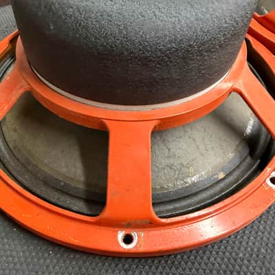 Fender JBL D-120F Pair 12" Speaker 8 Ohm - Orange image 4