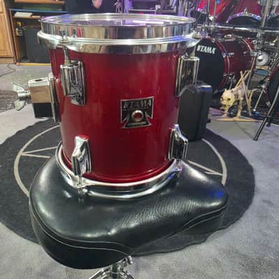 Tama Superstar - 9"x8" Tom - 1980's - Candy Apple Red Lacquer image 2