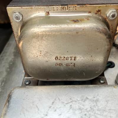 Fender Bassman AB165 Tube Amp Head 1966 - Black image 13