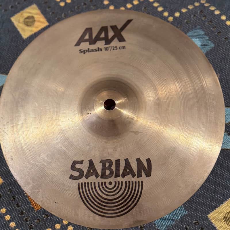 Sabian 10" AAX Splash Cymbal 2002 - 2018 - Natural image 1
