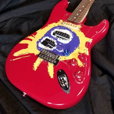 Fender 30th Anniversary Screamadelica Stratocaster, Pau Ferro Fingerboard, Custom Graphic image 4