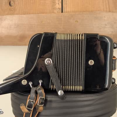 Artisan Royal Accordion, Black, 25/12, Hardshell Case - Used image 3