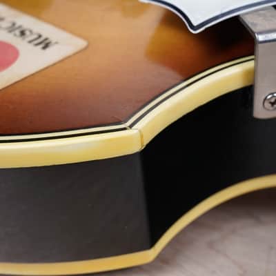 Greco VB500 Violin Bass 1980 Sunburst w/ Hard Case image 10