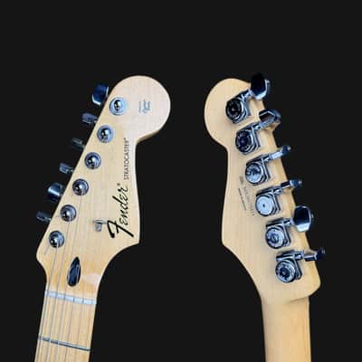 Fender Foto Flame Stratocaster Electric Guitar - Partscaster image 6