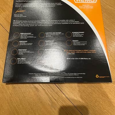 Reno Ambassador Clear Drum Head BA-0313-00 image 3