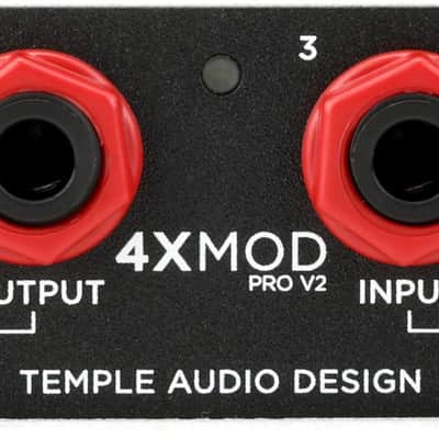 Temple Audio 4X MOD Pro V2 4-channel Buffer Module for Templeboard image 1