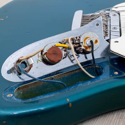1966 Fender Electric XII Vintage 12-String Guitar Lake Placid Blue, 100% Original w/ Case image 21