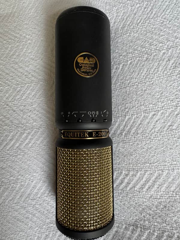 CAD Equitek E200 Multipattern Condenser Microphone 1990s - Black image 1