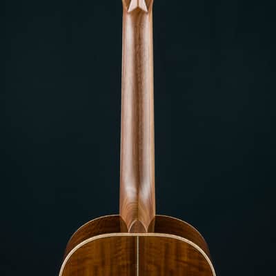 Huss and Dalton 0-SP Parlor 12-Fret Figured Black Walnut and and Bearclaw Sitka Spruce Sunburst Custom NEW image 22