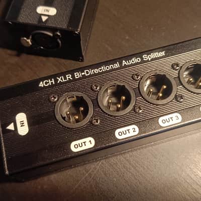 Bi-Diretional Audio Splitter XLR 2026 image 2