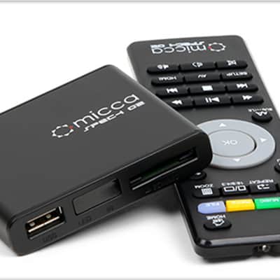 Micca Speck G2 Portable Compact Digital Media Player 1080p Full-HD w/ HDMI Cable Black **Open Box** image 1