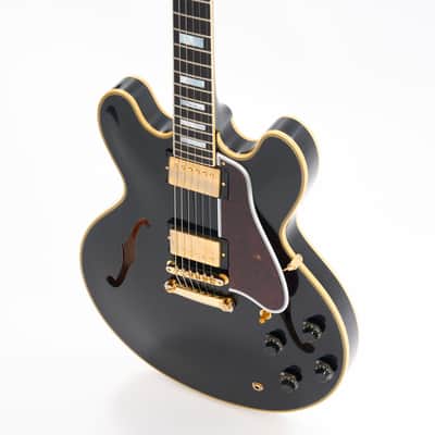 Gibson Custom 1959 ES-355 Reissue Stop Bar VOS, Ebony 2024 (Pre-owned) image 4