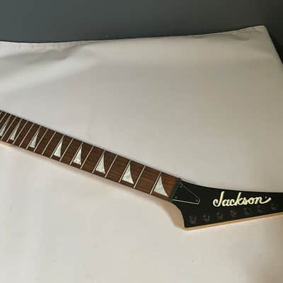 1990's Jackson Japan DR7T Reverse 7 String Guitar Neck Hardtail Standard Nut 22 Fret Sharkfin